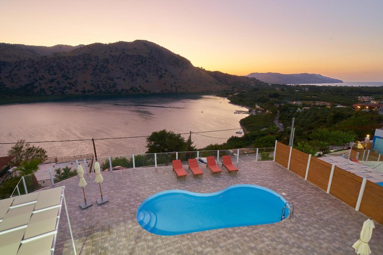 Lake View Suites Kavallos  ภายนอก รูปภาพ