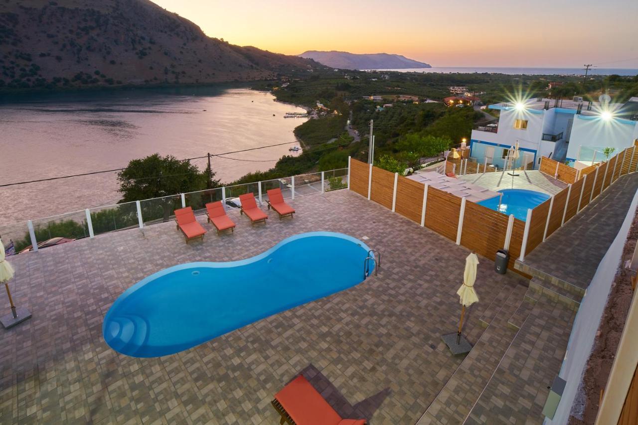 Lake View Suites Kavallos  ภายนอก รูปภาพ