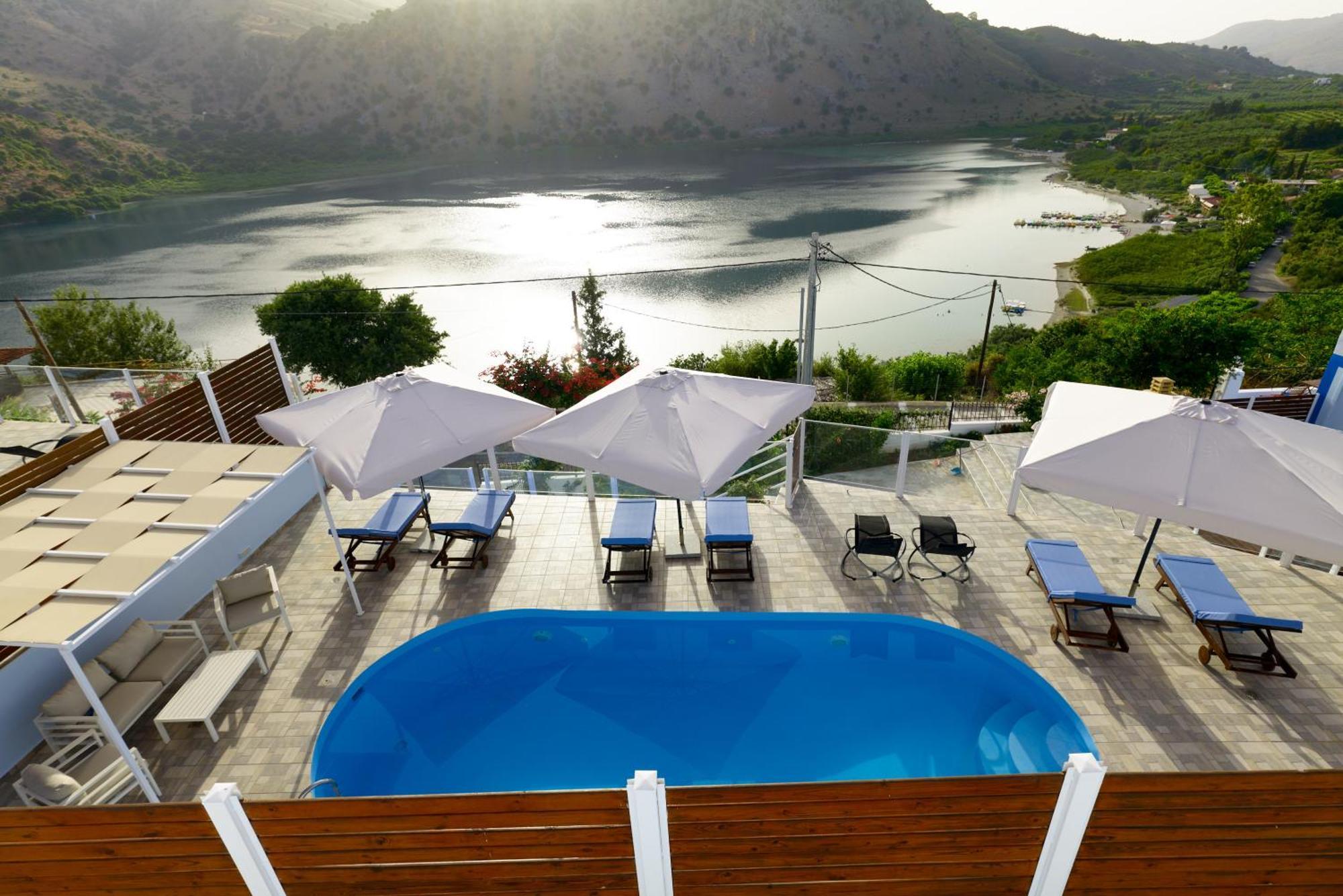 Lake View Suites Kavallos  ภายนอก รูปภาพ