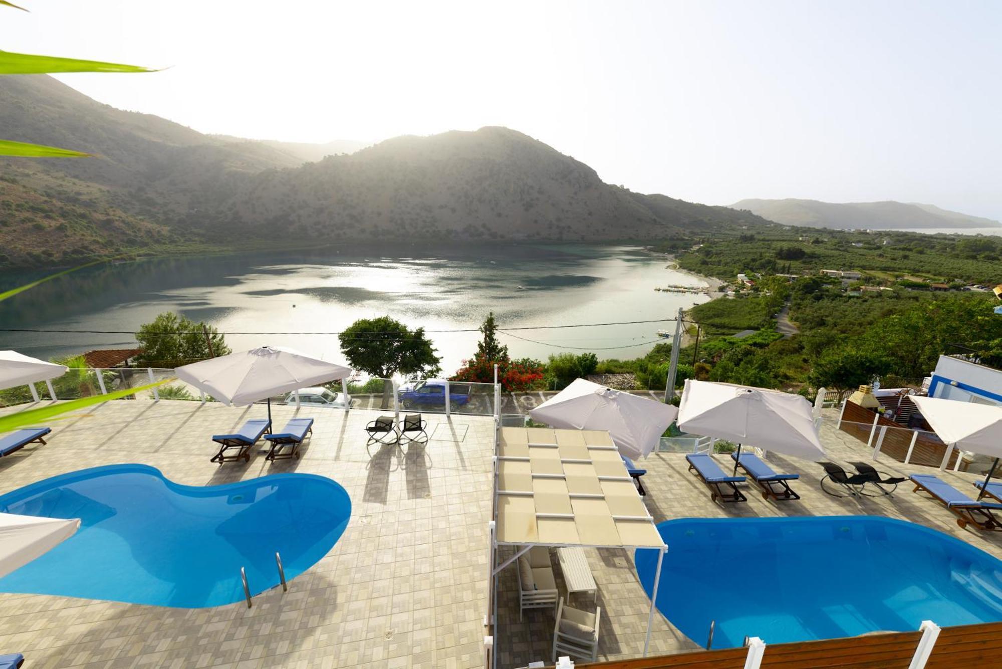 Lake View Suites Kavallos  ภายนอก รูปภาพ