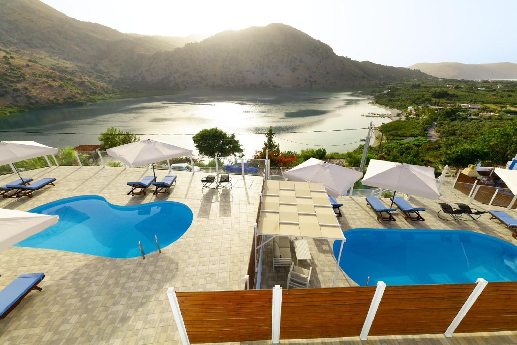 Lake View Suites Kavallos  ภายนอก รูปภาพ